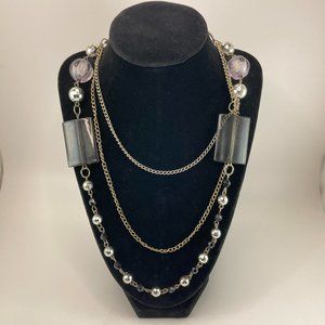 Fashion Jewelry, Beaded Layered Necklace